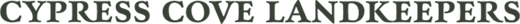 Cypress Cove Landkeepers Footer Logo