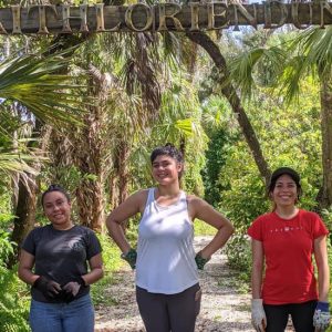 Volunteers Celebrating a Job well done | Cypress Cove Landkeepers
